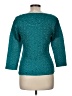 Unbranded Teal 3/4 Sleeve Top Size M - photo 2