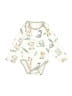 Unbranded Ivory Long Sleeve Onesie Size 9-12 mo - photo 1