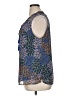 Daniel Rainn 100% Polyester Blue Sleeveless Blouse Size XL - photo 5