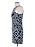 Speechless Graphic Blue Cocktail Dress Size 3 - photo 5