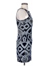 Speechless Graphic Blue Cocktail Dress Size 3 - photo 4