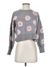 If It Were Me Paisley Gray Pullover Sweater Size XS - photo 1