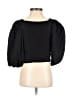 Express Black Short Sleeve Top Size XS - photo 2
