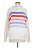Ann Taylor LOFT Outlet Stripes White Pullover Sweater Size L - photo 1