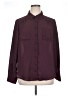 Torrid 100% Polyester Solid Burgundy Long Sleeve Blouse Size 1X Plus (1) - photo 1
