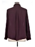 Torrid 100% Polyester Solid Burgundy Long Sleeve Blouse Size 1X Plus (1) - photo 2