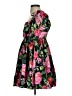 Buddy Love 100% Polyester Pink Black Cocktail Dress Size XS - photo 5