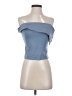 Lulus Blue Gray Sleeveless Blouse Size S - photo 1