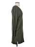 Socialite Solid Green Casual Dress Size XS - photo 4