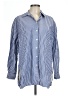 Everlane Stripes Blue Long Sleeve Button-Down Shirt Size L - photo 1