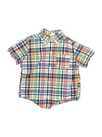 Little Me Short Sleeve Button-Down Shirt (view 1)