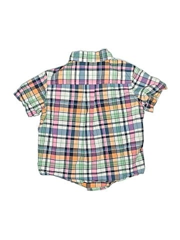 Little Me Short Sleeve Button-Down Shirt (view 2)