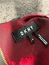 DKNY Graphic Burgundy Cocktail Dress Size 8 - photo 7