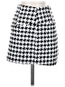 For Love Bell Houndstooth White Black Casual Skirt Size S - photo 1