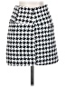 For Love Bell Houndstooth White Black Casual Skirt Size S - photo 2