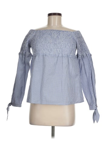 WAYF Long Sleeve Blouse (view 1)