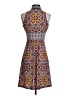 Wisp Paisley Gray Casual Dress Size 2 (petite) - photo 2