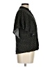 Chaps 100% Viscose Polka Dots Black Short Sleeve Blouse Size M - photo 4