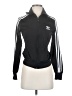 Adidas 100% Polyester Black Track Jacket Size S - photo 1
