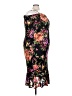 Siena Floral Black Cocktail Dress Size 3X - photo 4