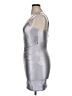 Assorted Brands Metallic Silver Cocktail Dress Size 16 - photo 5