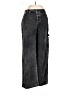 LACAUSA 100% Cotton Black Jeans Size 8 - photo 1