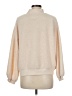 Porridge 100% Polyester Solid Ivory Turtleneck Sweater Size Med (2) - photo 2
