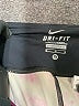 Nike 100% Nylon Print Black Active Pants Size M - photo 7
