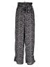 Miami Animal Print Black Casual Pants Size S - photo 1