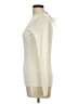 MM. LaFleur 100% Rayon Ivory Turtleneck Sweater Size L - photo 5