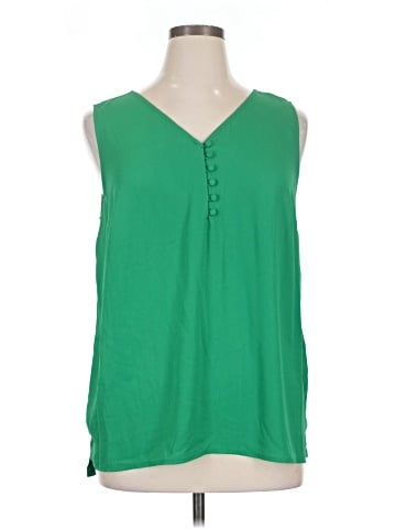 Worthington Sleeveless Blouse (view 1)