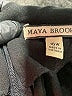 Maya Brooke Argyle Black Casual Dress Size 16 - photo 7