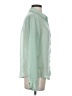 Love 21 100% Polyester Green Long Sleeve Blouse Size XS - photo 4