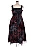 Assorted Brands Red Black Cocktail Dress Size XXL - photo 2