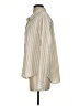 Dylan Stripes Ivory Long Sleeve Blouse Size S - photo 5