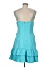 BCBGeneration Solid Teal Cocktail Dress Size 8 - photo 2