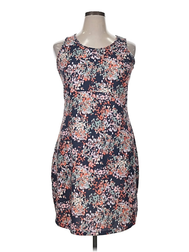 Pre-owned Columbia Casual Dress In Blue