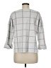 Tahari Checkered-gingham Gray Pullover Sweater Size M - photo 2