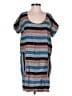 Assorted Brands Stripes Blue Casual Dress Size XL - photo 1