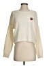 Happily Grey Ivory Pullover Sweater Size S - photo 1