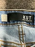 Kut from the Kloth Solid Blue Jeans Size 8 - photo 7
