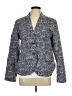 Talbots 100% Cotton Print Blue Blazer Size 14 - photo 1