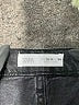 Zara 100% Cotton Solid Black Skort Size 13 - 14 - photo 3