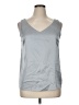 Ekouaer Silver Sleeveless Blouse Size XL - photo 1