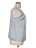 Ekouaer Silver Sleeveless Blouse Size XL - photo 4