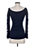Venus 100% Cotton Blue Long Sleeve Top Size S - photo 2