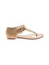 Brooks Brothers Tan Sandals Size 6 - photo 1