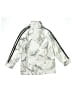 Adidas 100% Polyester Silver Track Jacket Size 7 - photo 2