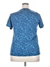Lands' End 100% Cotton Paisley Blue Active T-Shirt Size 18 - photo 2