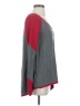 Indigenous Color Block Gray Pullover Sweater Size S - photo 4